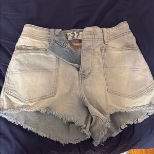 Free people Shorts Distressed Cut-Off Hem US 27